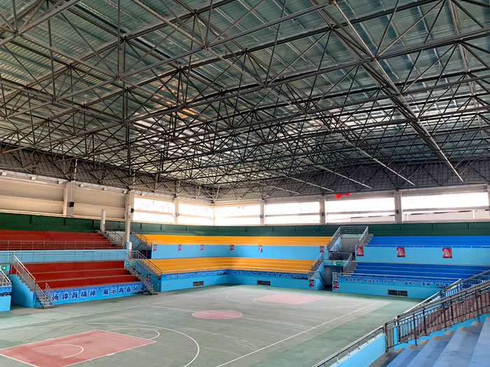 鄂尔多斯富川体育馆网架